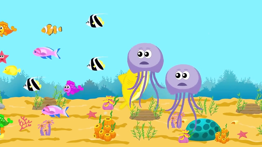 کارتون کوسه کوچولو - آموزش زبان انگلیسی برای کودکان - اپیزود 4